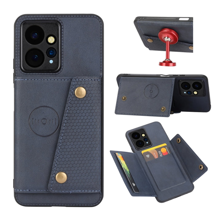 Estuche magnético para teléfono con ranuras para tarjetas con doble hebilla, For Xiaomi Redmi K70 Ultra, For Xiaomi Redmi 13 4G Global, For Xiaomi Redmi Note 13 Pro 4G Global, For Xiaomi Redmi Note 13 4G Global, For Xiaomi 14 Ultra                     ...