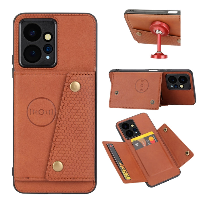 Estuche magnético para teléfono con ranuras para tarjetas con doble hebilla, For Xiaomi Redmi K70 Ultra, For Xiaomi Redmi 13 4G Global, For Xiaomi Redmi Note 13 Pro 4G Global, For Xiaomi Redmi Note 13 4G Global, For Xiaomi 14 Ultra                     ...