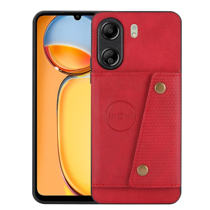 Estuche magnético para teléfono con ranuras para tarjetas con doble hebilla, For Xiaomi Redmi K70 Ultra, For Xiaomi Redmi 13 4G Global, For Xiaomi Redmi Note 13 Pro 4G Global, For Xiaomi Redmi Note 13 4G Global, For Xiaomi 14 Ultra                     ...