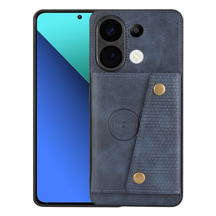 Estuche magnético para teléfono con ranuras para tarjetas con doble hebilla, For Xiaomi Redmi K70 Ultra, For Xiaomi Redmi 13 4G Global, For Xiaomi Redmi Note 13 Pro 4G Global, For Xiaomi Redmi Note 13 4G Global, For Xiaomi 14 Ultra                     ...