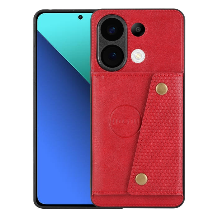 Estuche magnético para teléfono con ranuras para tarjetas con doble hebilla, For Xiaomi Redmi K70 Ultra, For Xiaomi Redmi 13 4G Global, For Xiaomi Redmi Note 13 Pro 4G Global, For Xiaomi Redmi Note 13 4G Global, For Xiaomi 14 Ultra                     ...