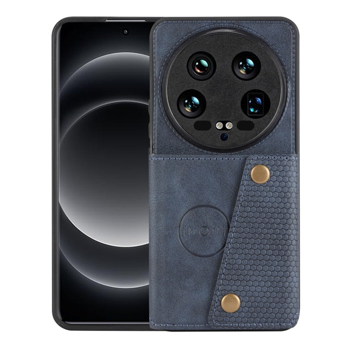 Estuche magnético para teléfono con ranuras para tarjetas con doble hebilla, For Xiaomi Redmi K70 Ultra, For Xiaomi Redmi 13 4G Global, For Xiaomi Redmi Note 13 Pro 4G Global, For Xiaomi Redmi Note 13 4G Global, For Xiaomi 14 Ultra                     ...