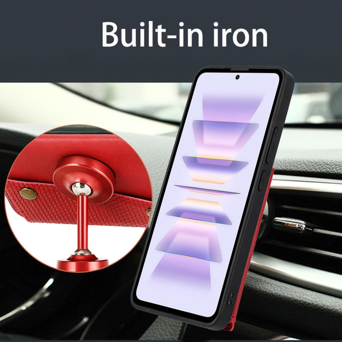 Estuche magnético para teléfono con ranuras para tarjetas con doble hebilla, For Xiaomi Redmi K70 Ultra, For Xiaomi Redmi 13 4G Global, For Xiaomi Redmi Note 13 Pro 4G Global, For Xiaomi Redmi Note 13 4G Global, For Xiaomi 14 Ultra                     ...