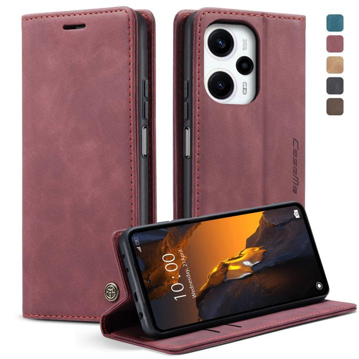 CaseMe 013 Estuche multifuncional de cuero con tapa horizontal para teléfono, For Xiaomi Redmi Note 13 Pro 4G, For Xiaomi Redmi Note 13 4G, For Xiaomi Redmi 13C 4G Global / 13C 5G, For Xiaomi Poco X6 Pro, For Xiaomi Redmi K70E 5G, For Xiaomi 14 Pro    ...