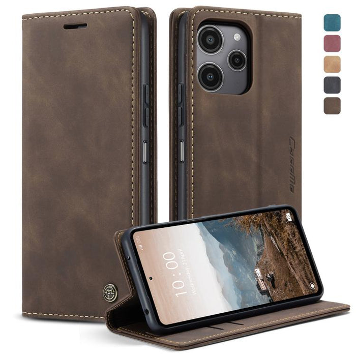 CaseMe 013 Estuche multifuncional de cuero con tapa horizontal para teléfono, For Xiaomi Redmi Note 13 Pro 4G, For Xiaomi Redmi Note 13 4G, For Xiaomi Redmi 13C 4G Global / 13C 5G, For Xiaomi Poco X6 Pro, For Xiaomi Redmi K70E 5G, For Xiaomi 14 Pro    ...
