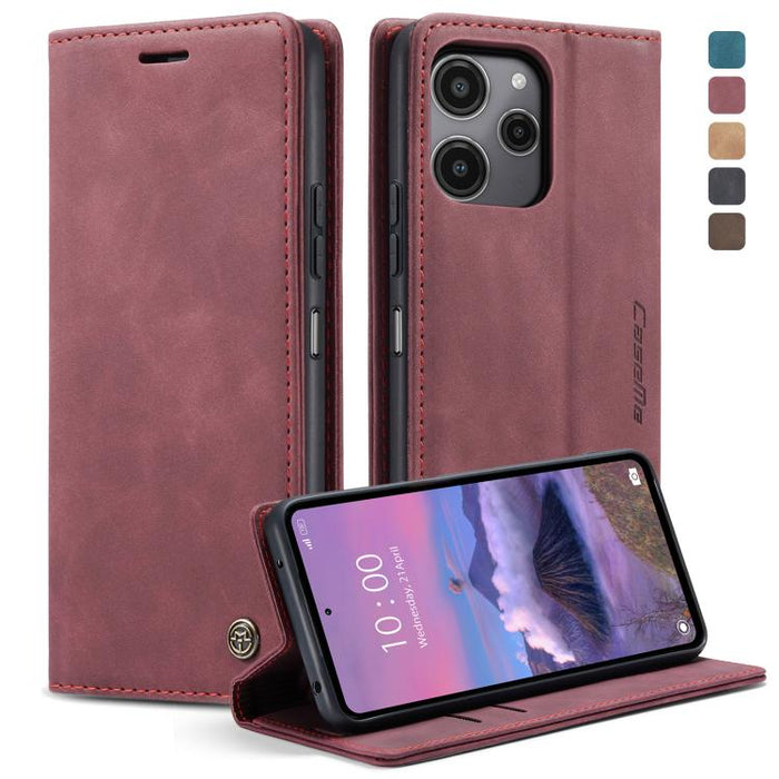 CaseMe 013 Estuche multifuncional de cuero con tapa horizontal para teléfono, For Xiaomi Redmi Note 13 Pro 4G, For Xiaomi Redmi Note 13 4G, For Xiaomi Redmi 13C 4G Global / 13C 5G, For Xiaomi Poco X6 Pro, For Xiaomi Redmi K70E 5G, For Xiaomi 14 Pro    ...