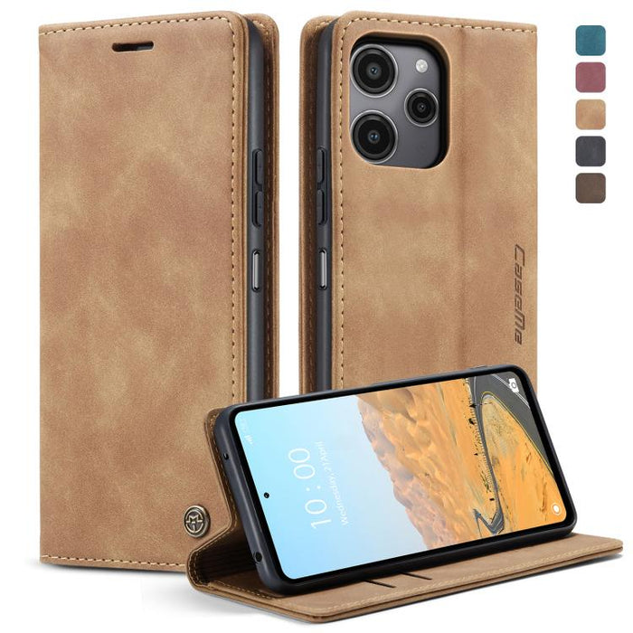 CaseMe 013 Estuche multifuncional de cuero con tapa horizontal para teléfono, For Xiaomi Redmi Note 13 Pro 4G, For Xiaomi Redmi Note 13 4G, For Xiaomi Redmi 13C 4G Global / 13C 5G, For Xiaomi Poco X6 Pro, For Xiaomi Redmi K70E 5G, For Xiaomi 14 Pro    ...