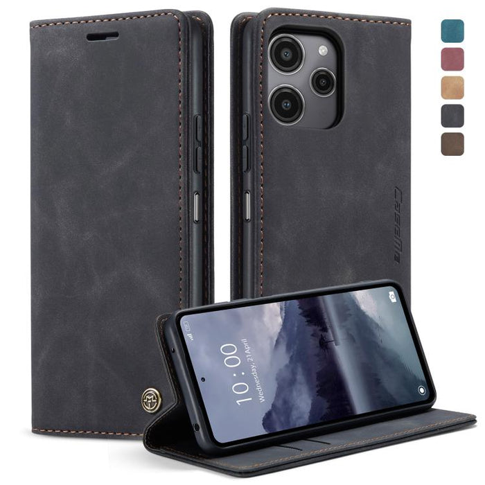 CaseMe 013 Estuche multifuncional de cuero con tapa horizontal para teléfono, For Xiaomi Redmi Note 13 Pro 4G, For Xiaomi Redmi Note 13 4G, For Xiaomi Redmi 13C 4G Global / 13C 5G, For Xiaomi Poco X6 Pro, For Xiaomi Redmi K70E 5G, For Xiaomi 14 Pro    ...