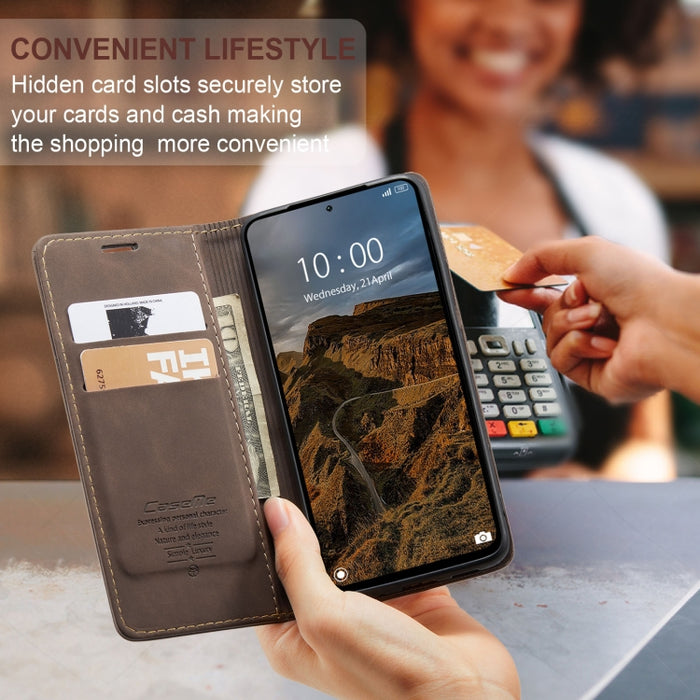 CaseMe 013 Estuche multifuncional de cuero con tapa horizontal para teléfono, For Xiaomi Redmi Note 13 Pro 4G, For Xiaomi Redmi Note 13 4G, For Xiaomi Redmi 13C 4G Global / 13C 5G, For Xiaomi Poco X6 Pro, For Xiaomi Redmi K70E 5G, For Xiaomi 14 Pro    ...