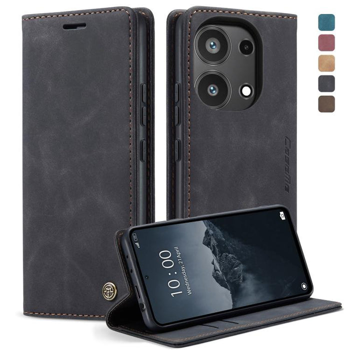 CaseMe 013 Estuche multifuncional de cuero con tapa horizontal para teléfono, For Xiaomi Redmi Note 13 Pro 4G, For Xiaomi Redmi Note 13 4G, For Xiaomi Redmi 13C 4G Global / 13C 5G, For Xiaomi Poco X6 Pro, For Xiaomi Redmi K70E 5G, For Xiaomi 14 Pro    ...