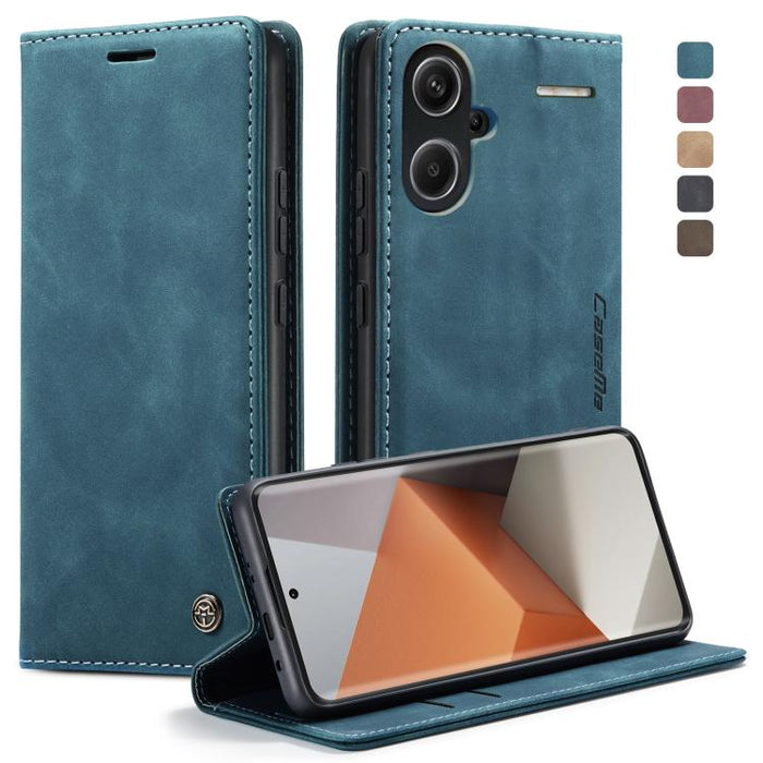 CaseMe 013 Estuche multifuncional de cuero con tapa horizontal para teléfono, For Xiaomi Redmi Note 13 Pro 4G, For Xiaomi Redmi Note 13 4G, For Xiaomi Redmi 13C 4G Global / 13C 5G, For Xiaomi Poco X6 Pro, For Xiaomi Redmi K70E 5G, For Xiaomi 14 Pro    ...