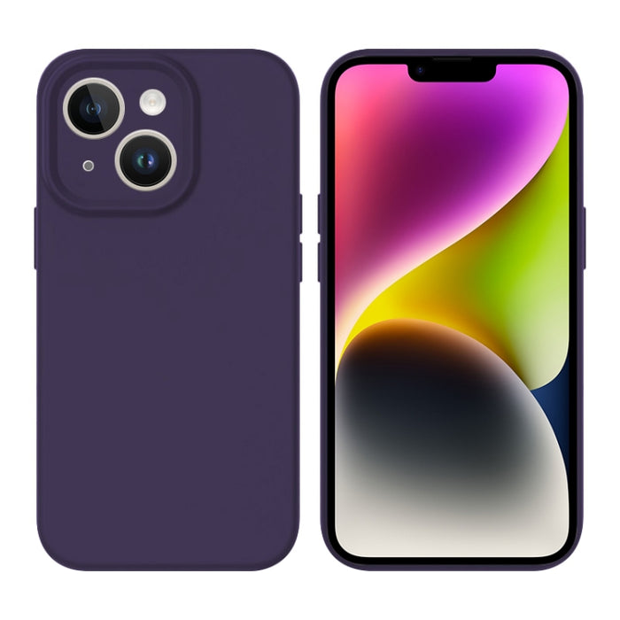 Estuche para teléfono con orificio de precisión MagSafe de silicona líquida, For iPhone 14 Plus, For iPhone 14, For iPhone 14 Pro, For iPhone 14 Pro Max, For iPhone 13 Pro Max, For iPhone 13 Pro, For iPhone 13