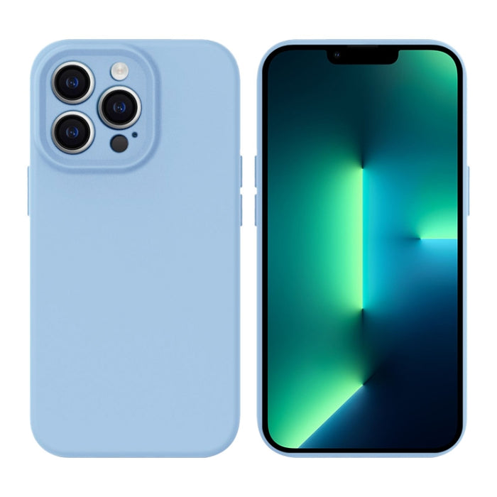 Estuche para teléfono con orificio de precisión MagSafe de silicona líquida, For iPhone 14 Plus, For iPhone 14, For iPhone 14 Pro, For iPhone 14 Pro Max, For iPhone 13 Pro Max, For iPhone 13 Pro, For iPhone 13