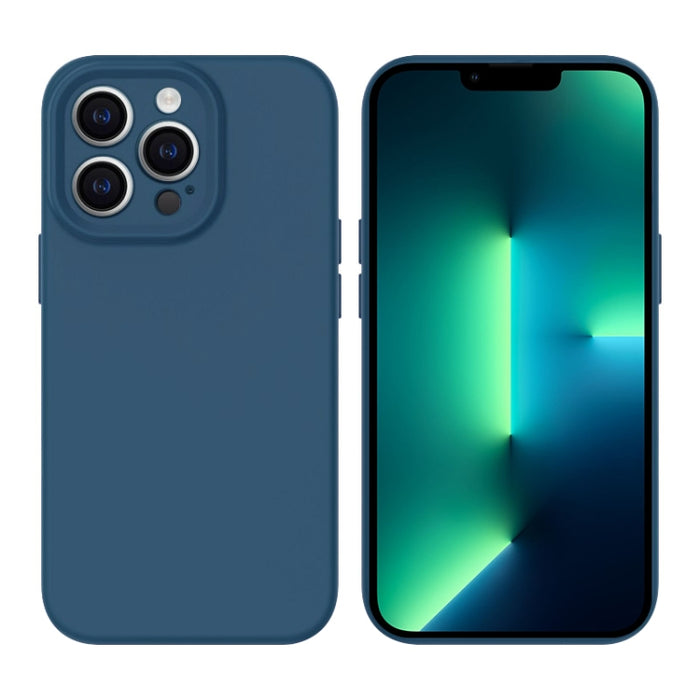 Estuche para teléfono con orificio de precisión MagSafe de silicona líquida, For iPhone 14 Plus, For iPhone 14, For iPhone 14 Pro, For iPhone 14 Pro Max, For iPhone 13 Pro Max, For iPhone 13 Pro, For iPhone 13