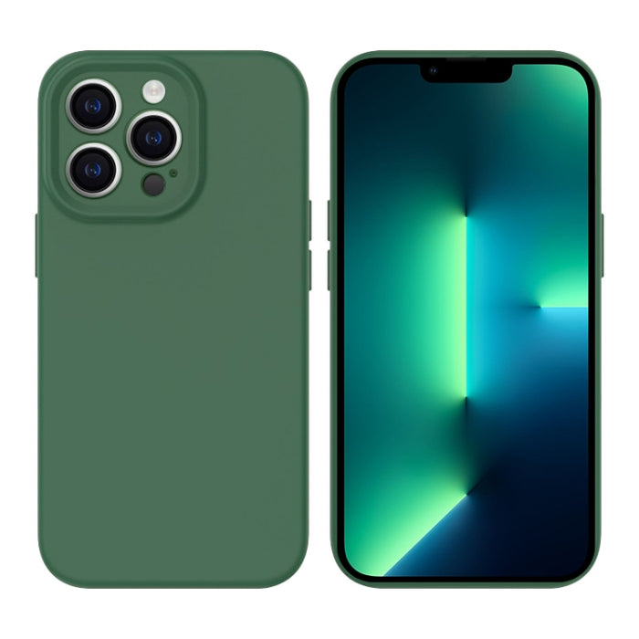 Estuche para teléfono con orificio de precisión MagSafe de silicona líquida, For iPhone 14 Plus, For iPhone 14, For iPhone 14 Pro, For iPhone 14 Pro Max, For iPhone 13 Pro Max, For iPhone 13 Pro, For iPhone 13