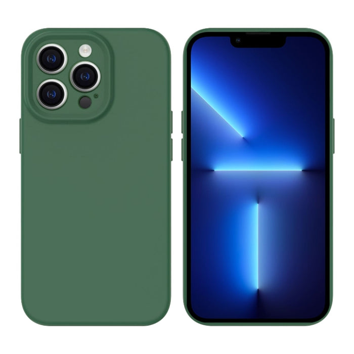 Estuche para teléfono con orificio de precisión MagSafe de silicona líquida, For iPhone 14 Plus, For iPhone 14, For iPhone 14 Pro, For iPhone 14 Pro Max, For iPhone 13 Pro Max, For iPhone 13 Pro, For iPhone 13