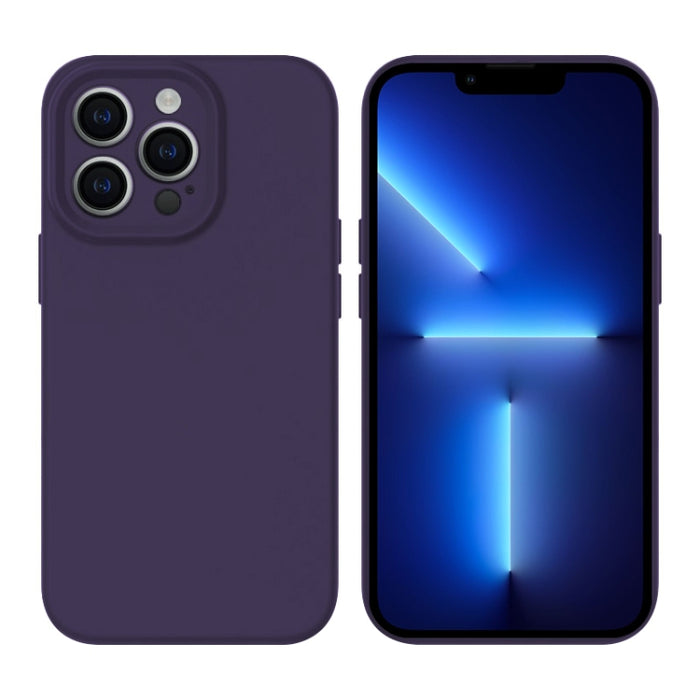 Estuche para teléfono con orificio de precisión MagSafe de silicona líquida, For iPhone 14 Plus, For iPhone 14, For iPhone 14 Pro, For iPhone 14 Pro Max, For iPhone 13 Pro Max, For iPhone 13 Pro, For iPhone 13