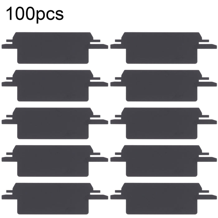 100 juego de pegatinas de tira adhesiva negra para batería, For iPhone 14 Plus, For iPhone 14, For iPhone 14 Pro, For iPhone 14 Pro Max, For iPhone 13 Pro Max, For iPhone 13 Pro, For iPhone 13, For iPhone 12 mini / 13 mini                              ...