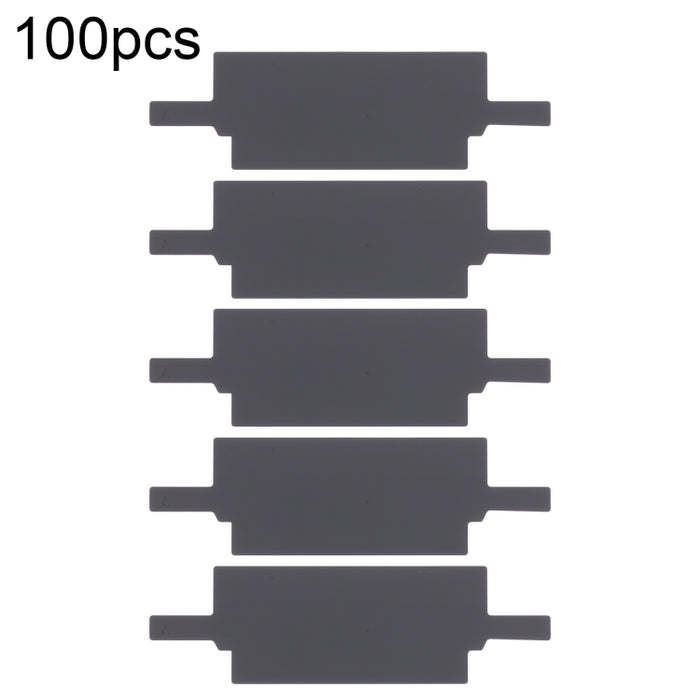 100 juego de pegatinas de tira adhesiva negra para batería, For iPhone 14 Plus, For iPhone 14, For iPhone 14 Pro, For iPhone 14 Pro Max, For iPhone 13 Pro Max, For iPhone 13 Pro, For iPhone 13, For iPhone 12 mini / 13 mini                              ...