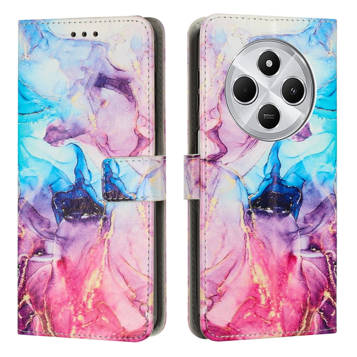 Estuche para teléfono de cuero con patrón de mármol pintado, For Redmi Note 15 Pro+ 5G Global 163.3mm, For Redmi Note 15 5G / 4G Global 164mm, For Redmi K90 Pro Max / Poco F8 Ultra, For Redmi Note 15 Pro 4G Global 163.2mm, For Redmi K90 / Poco F8 Pro  ...