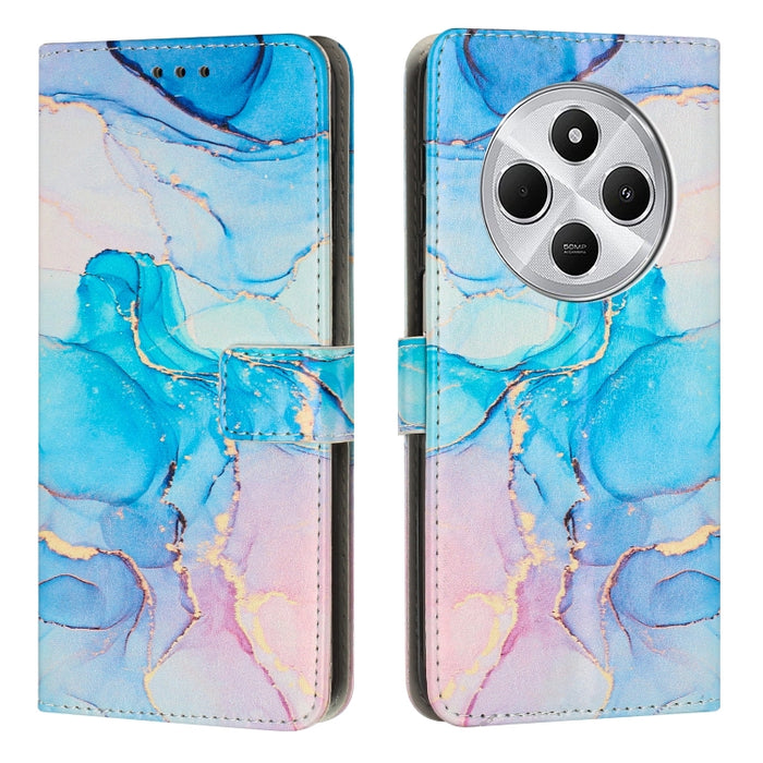 Estuche para teléfono de cuero con patrón de mármol pintado, For Redmi Note 15 Pro+ 5G Global 163.3mm, For Redmi Note 15 5G / 4G Global 164mm, For Redmi K90 Pro Max / Poco F8 Ultra, For Redmi Note 15 Pro 4G Global 163.2mm, For Redmi K90 / Poco F8 Pro  ...