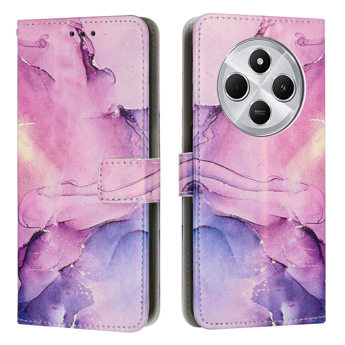Estuche para teléfono de cuero con patrón de mármol pintado, For Redmi Note 15 Pro+ 5G Global 163.3mm, For Redmi Note 15 5G / 4G Global 164mm, For Redmi K90 Pro Max / Poco F8 Ultra, For Redmi Note 15 Pro 4G Global 163.2mm, For Redmi K90 / Poco F8 Pro  ...