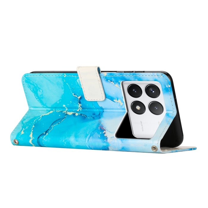 Estuche para teléfono de cuero con patrón de mármol pintado, For Redmi Note 13 5G, For Redmi 13C 4G, For Redmi Note 13 Pro+, For Redmi Note 13 Pro 5G, For Redmi 12 4G / Redmi 12 5G / Note 12R, For Xiaomi Redmi Note 12 Turbo/Poco F5                     ...