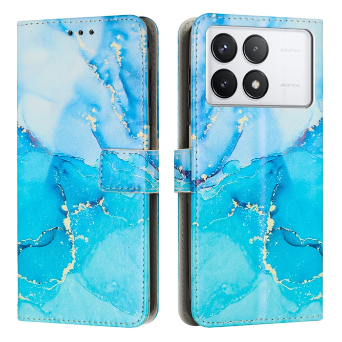 Estuche para teléfono de cuero con patrón de mármol pintado, For Redmi Note 13 5G, For Redmi 13C 4G, For Redmi Note 13 Pro+, For Redmi Note 13 Pro 5G, For Redmi 12 4G / Redmi 12 5G / Note 12R, For Xiaomi Redmi Note 12 Turbo/Poco F5                     ...