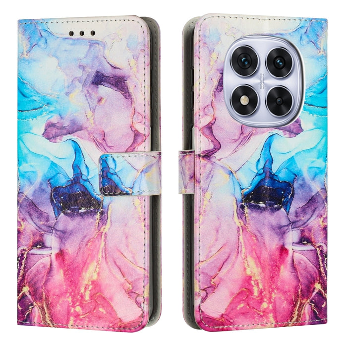 Estuche para teléfono de cuero con patrón de mármol pintado, For Redmi Note 15 Pro+ 5G Global 163.3mm, For Redmi Note 15 5G / 4G Global 164mm, For Redmi K90 Pro Max / Poco F8 Ultra, For Redmi Note 15 Pro 4G Global 163.2mm, For Redmi K90 / Poco F8 Pro  ...