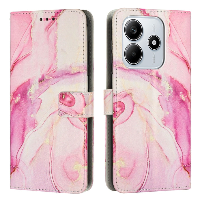 Estuche para teléfono de cuero con patrón de mármol pintado, For Redmi Note 15 Pro+ 5G Global 163.3mm, For Redmi Note 15 5G / 4G Global 164mm, For Redmi K90 Pro Max / Poco F8 Ultra, For Redmi Note 15 Pro 4G Global 163.2mm, For Redmi K90 / Poco F8 Pro  ...