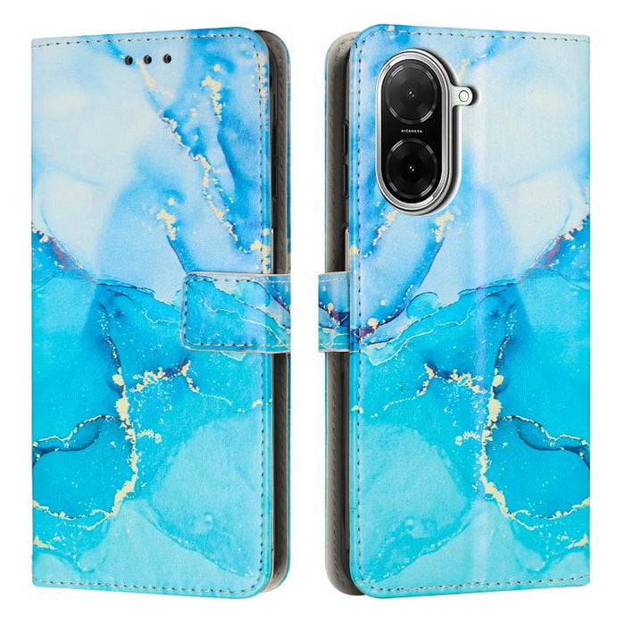 Estuche para teléfono de cuero con patrón de mármol pintado, For Redmi Note 15 Pro+ 5G Global 163.3mm, For Redmi Note 15 5G / 4G Global 164mm, For Redmi K90 Pro Max / Poco F8 Ultra, For Redmi Note 15 Pro 4G Global 163.2mm, For Redmi K90 / Poco F8 Pro  ...