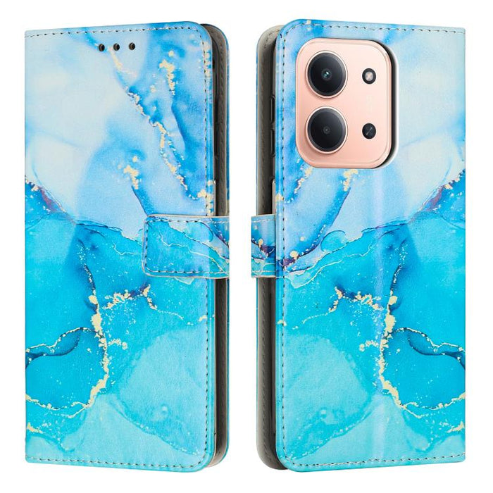 Estuche para teléfono de cuero con patrón de mármol pintado, For Redmi Note 15 Pro+ 5G Global 163.3mm, For Redmi Note 15 5G / 4G Global 164mm, For Redmi K90 Pro Max / Poco F8 Ultra, For Redmi Note 15 Pro 4G Global 163.2mm, For Redmi K90 / Poco F8 Pro  ...