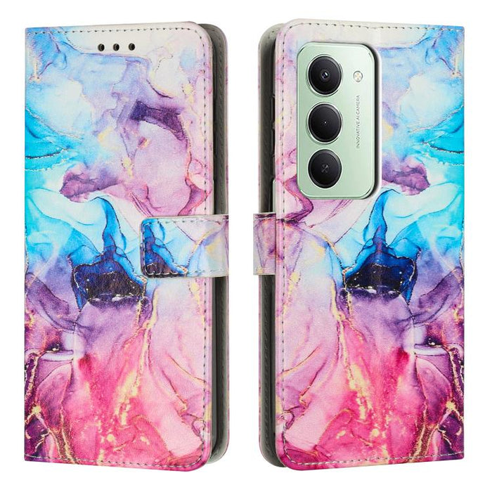 Estuche para teléfono de cuero con patrón de mármol pintado, For Redmi Note 15 Pro+ 5G Global 163.3mm, For Redmi Note 15 5G / 4G Global 164mm, For Redmi K90 Pro Max / Poco F8 Ultra, For Redmi Note 15 Pro 4G Global 163.2mm, For Redmi K90 / Poco F8 Pro  ...