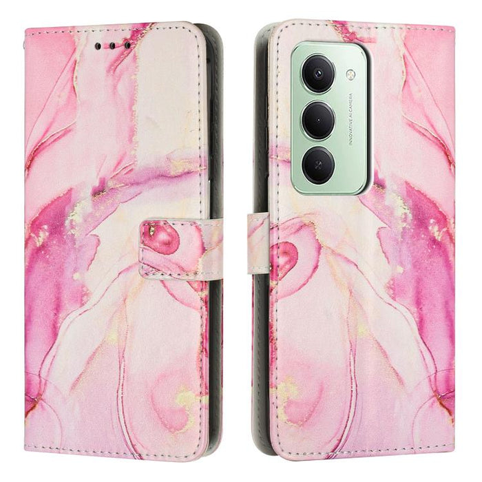 Estuche para teléfono de cuero con patrón de mármol pintado, For Redmi Note 15 Pro+ 5G Global 163.3mm, For Redmi Note 15 5G / 4G Global 164mm, For Redmi K90 Pro Max / Poco F8 Ultra, For Redmi Note 15 Pro 4G Global 163.2mm, For Redmi K90 / Poco F8 Pro  ...