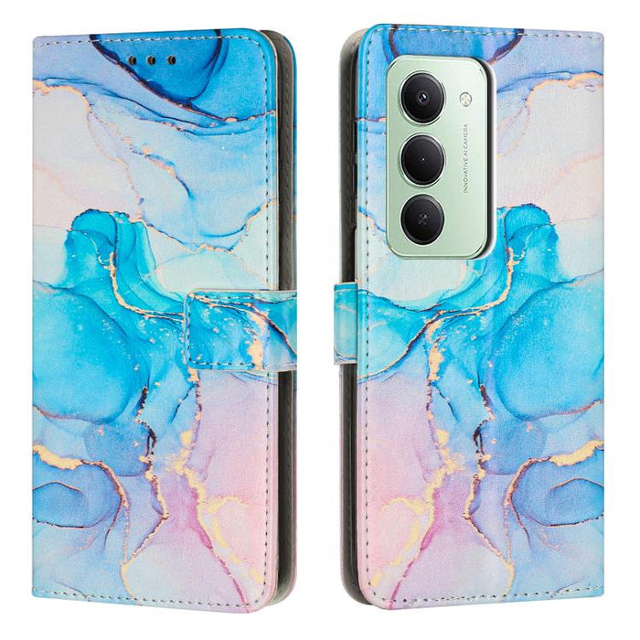 Estuche para teléfono de cuero con patrón de mármol pintado, For Redmi Note 15 Pro+ 5G Global 163.3mm, For Redmi Note 15 5G / 4G Global 164mm, For Redmi K90 Pro Max / Poco F8 Ultra, For Redmi Note 15 Pro 4G Global 163.2mm, For Redmi K90 / Poco F8 Pro  ...