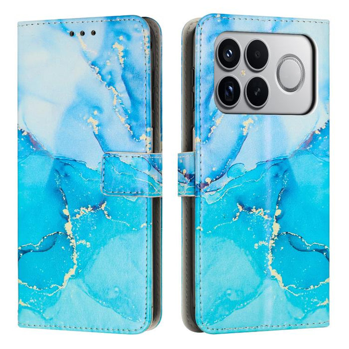Estuche para teléfono de cuero con patrón de mármol pintado, For Redmi Note 15 Pro+ 5G Global 163.3mm, For Redmi Note 15 5G / 4G Global 164mm, For Redmi K90 Pro Max / Poco F8 Ultra, For Redmi Note 15 Pro 4G Global 163.2mm, For Redmi K90 / Poco F8 Pro  ...