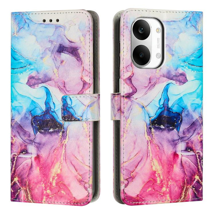 Estuche para teléfono de cuero con patrón de mármol pintado, For Redmi Note 15 Pro+ 5G Global 163.3mm, For Redmi Note 15 5G / 4G Global 164mm, For Redmi K90 Pro Max / Poco F8 Ultra, For Redmi Note 15 Pro 4G Global 163.2mm, For Redmi K90 / Poco F8 Pro  ...