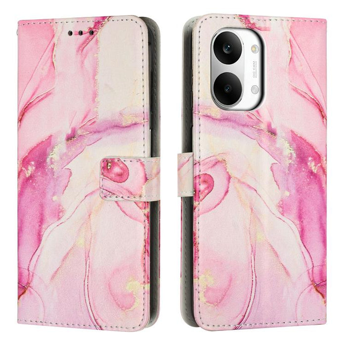 Estuche para teléfono de cuero con patrón de mármol pintado, For Redmi Note 15 Pro+ 5G Global 163.3mm, For Redmi Note 15 5G / 4G Global 164mm, For Redmi K90 Pro Max / Poco F8 Ultra, For Redmi Note 15 Pro 4G Global 163.2mm, For Redmi K90 / Poco F8 Pro  ...
