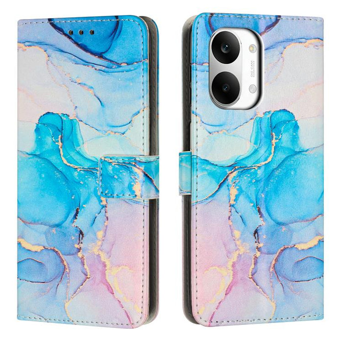 Estuche para teléfono de cuero con patrón de mármol pintado, For Redmi Note 15 Pro+ 5G Global 163.3mm, For Redmi Note 15 5G / 4G Global 164mm, For Redmi K90 Pro Max / Poco F8 Ultra, For Redmi Note 15 Pro 4G Global 163.2mm, For Redmi K90 / Poco F8 Pro  ...