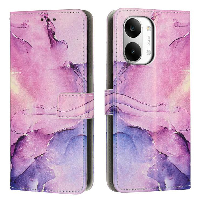 Estuche para teléfono de cuero con patrón de mármol pintado, For Redmi Note 15 Pro+ 5G Global 163.3mm, For Redmi Note 15 5G / 4G Global 164mm, For Redmi K90 Pro Max / Poco F8 Ultra, For Redmi Note 15 Pro 4G Global 163.2mm, For Redmi K90 / Poco F8 Pro  ...
