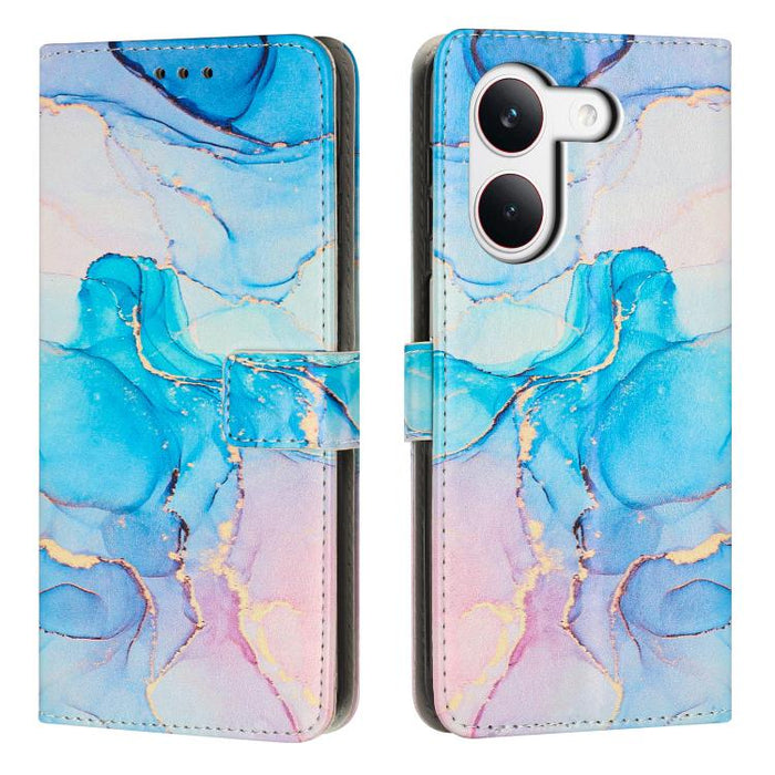 Estuche para teléfono de cuero con patrón de mármol pintado, For Redmi Note 15 Pro+ 5G Global 163.3mm, For Redmi Note 15 5G / 4G Global 164mm, For Redmi K90 Pro Max / Poco F8 Ultra, For Redmi Note 15 Pro 4G Global 163.2mm, For Redmi K90 / Poco F8 Pro  ...