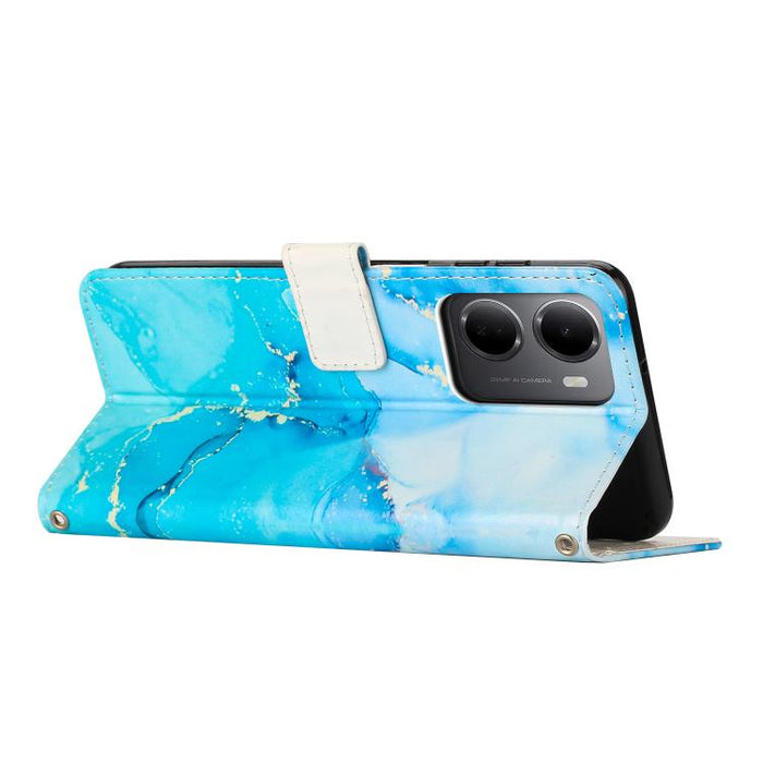 Estuche para teléfono de cuero con patrón de mármol pintado, For Redmi Note 15 Pro+ 5G Global 163.3mm, For Redmi Note 15 5G / 4G Global 164mm, For Redmi K90 Pro Max / Poco F8 Ultra, For Redmi Note 15 Pro 4G Global 163.2mm, For Redmi K90 / Poco F8 Pro  ...