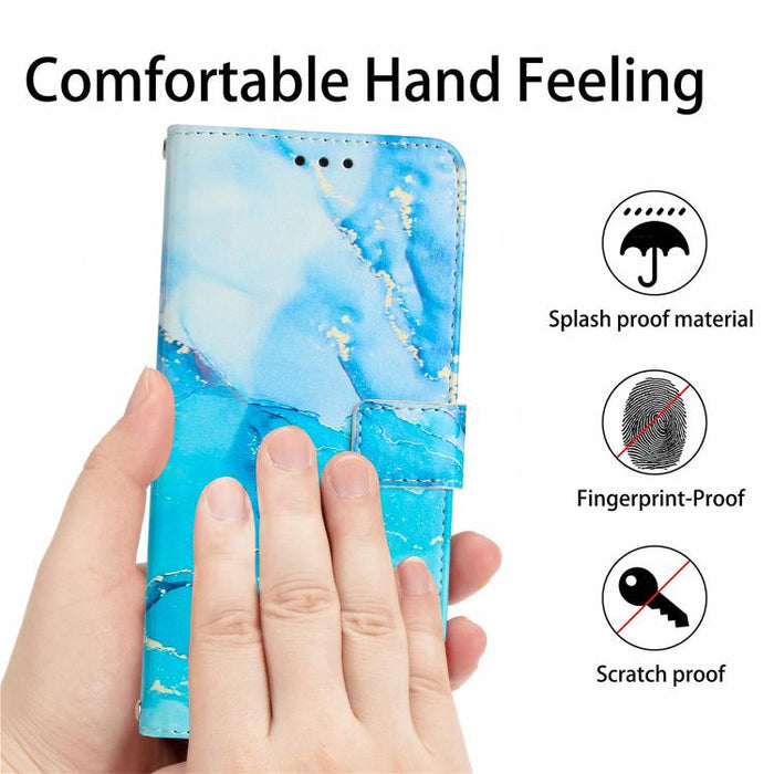 Estuche para teléfono de cuero con patrón de mármol pintado, For Redmi Note 15 Pro+ 5G Global 163.3mm, For Redmi Note 15 5G / 4G Global 164mm, For Redmi K90 Pro Max / Poco F8 Ultra, For Redmi Note 15 Pro 4G Global 163.2mm, For Redmi K90 / Poco F8 Pro  ...