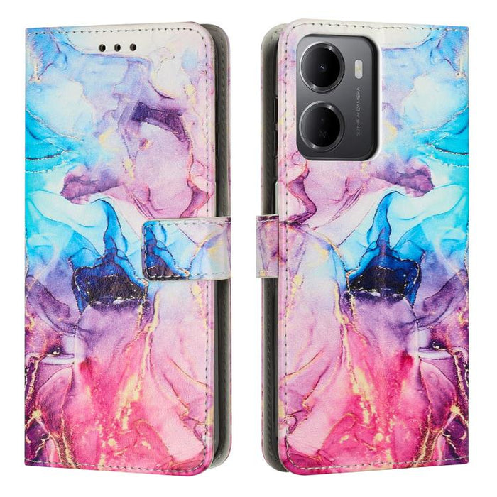 Estuche para teléfono de cuero con patrón de mármol pintado, For Redmi Note 15 Pro+ 5G Global 163.3mm, For Redmi Note 15 5G / 4G Global 164mm, For Redmi K90 Pro Max / Poco F8 Ultra, For Redmi Note 15 Pro 4G Global 163.2mm, For Redmi K90 / Poco F8 Pro  ...