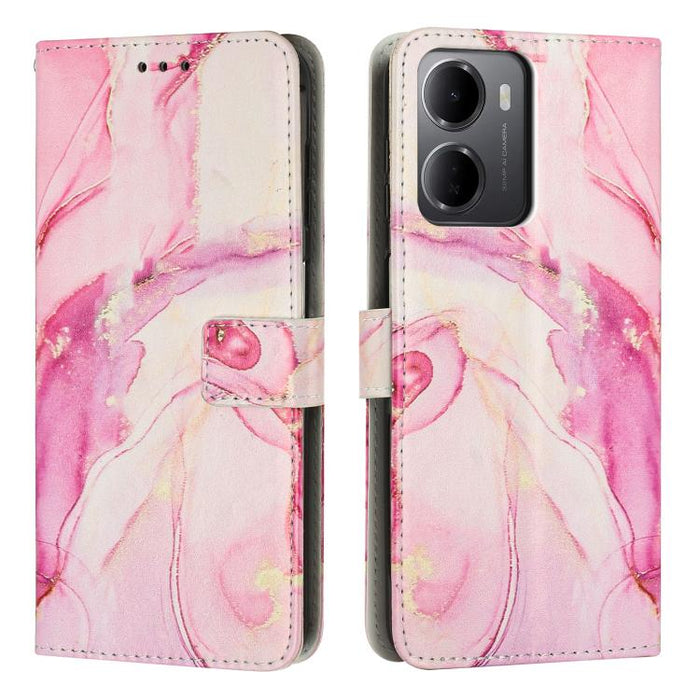 Estuche para teléfono de cuero con patrón de mármol pintado, For Redmi Note 15 Pro+ 5G Global 163.3mm, For Redmi Note 15 5G / 4G Global 164mm, For Redmi K90 Pro Max / Poco F8 Ultra, For Redmi Note 15 Pro 4G Global 163.2mm, For Redmi K90 / Poco F8 Pro  ...