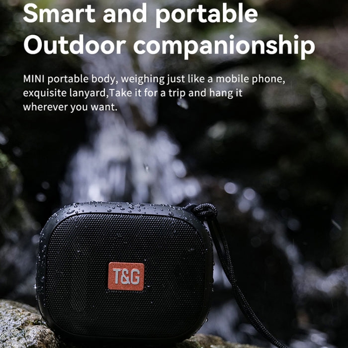 T&G TG-394 Altavoz impermeable al aire libre TWS inalámbrico Bluetooth IPX7