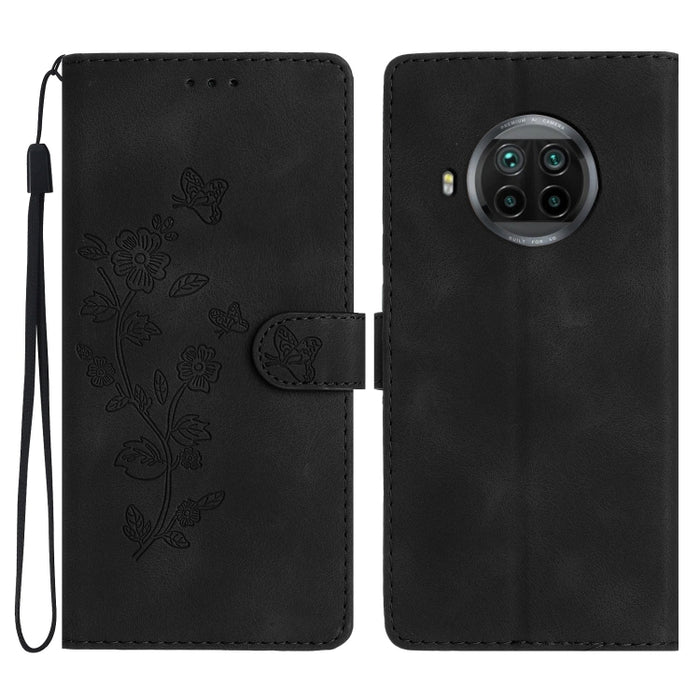 Caja del teléfono del cuero del patrón de relieve de la mariposa de la flor, For Xiaomi Redmi 10, For Xiaomi Mi 11 Lite, For Xiaomi Mi 11 Ultra, For Xiaomi Mi 11 Pro, For Xiaomi Redmi Note 10 5G, For Xiaomi Redmi 9A, For Xiaomi Redmi 9                 ...