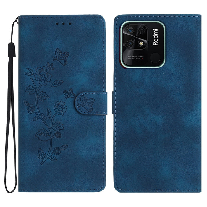 Caja del teléfono del cuero del patrón de relieve de la mariposa de la flor, For Xiaomi Redmi Note 12S, For Xiaomi Redmi 13C 4G, For Xiaomi Redmi Note 12 Pro 5G, For Xiaomi 13T, For Xiaomi Redmi Note 12 5G, For Xiaomi 13 Pro, For Xiaomi 13             ...