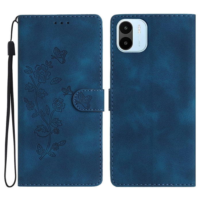 Caja del teléfono del cuero del patrón de relieve de la mariposa de la flor, For Xiaomi Redmi Note 12S, For Xiaomi Redmi 13C 4G, For Xiaomi Redmi Note 12 Pro 5G, For Xiaomi 13T, For Xiaomi Redmi Note 12 5G, For Xiaomi 13 Pro, For Xiaomi 13             ...