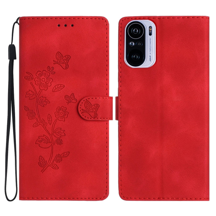 Caja del teléfono del cuero del patrón de relieve de la mariposa de la flor, For Xiaomi Redmi 10, For Xiaomi Mi 11 Lite, For Xiaomi Mi 11 Ultra, For Xiaomi Mi 11 Pro, For Xiaomi Redmi Note 10 5G, For Xiaomi Redmi 9A, For Xiaomi Redmi 9                 ...